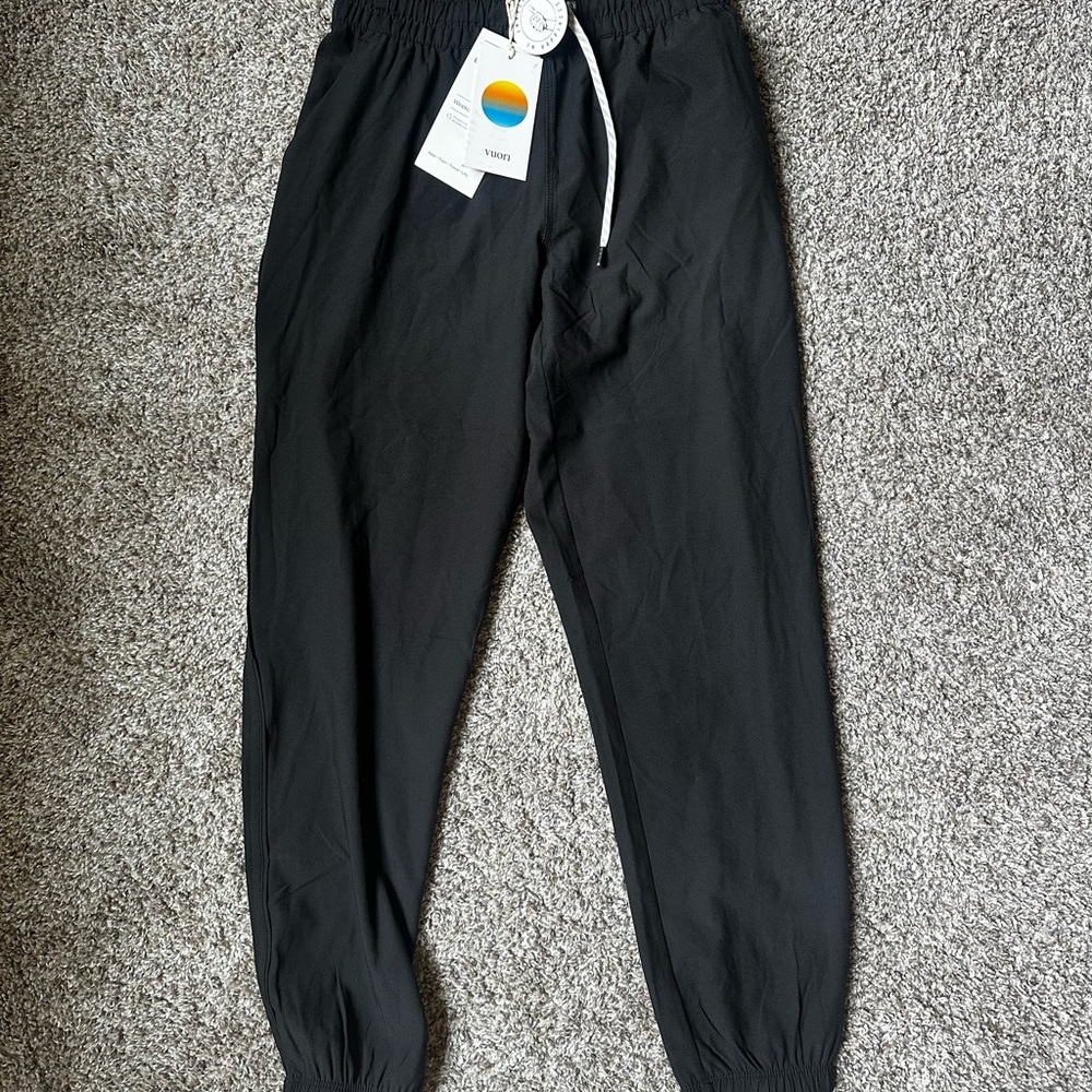 Kids Black Jogger Pants